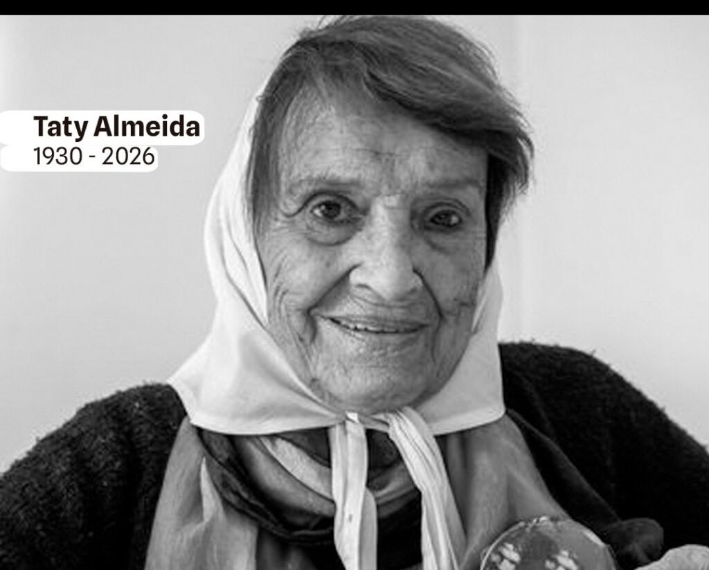 Murió Taty Almeida, histórica referente de Madres de Plaza de Mayo Línea Fundadora